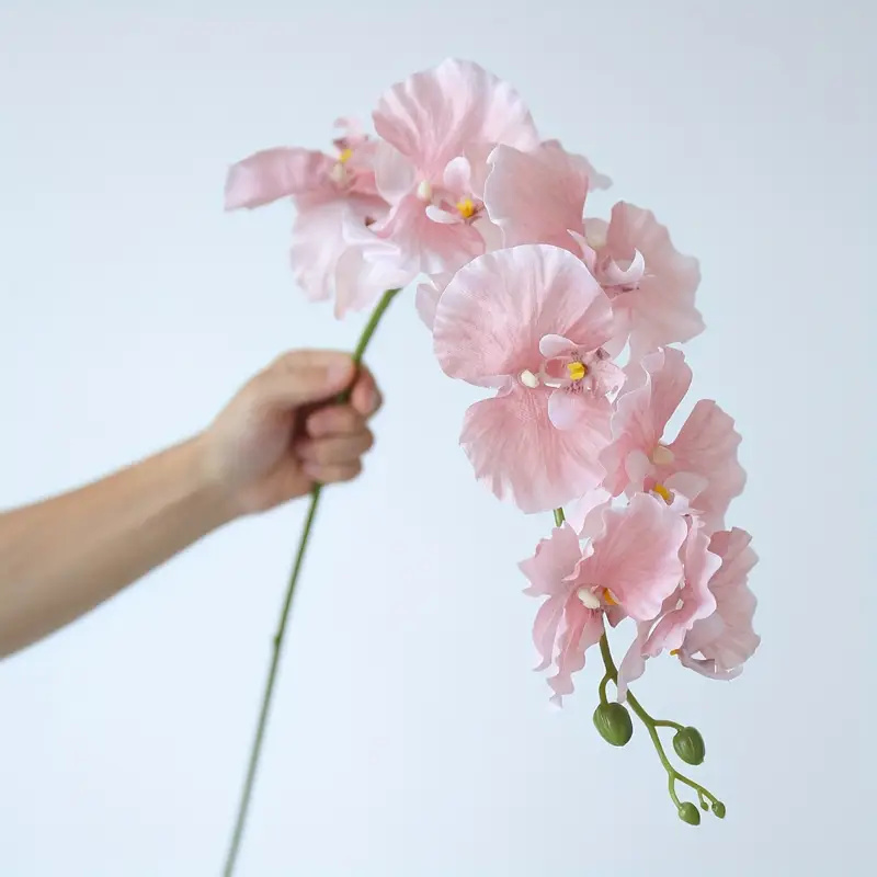 Christmas Wreath Fake - Lange Zweig Schmetterling Orchideen Künstliche Blumen