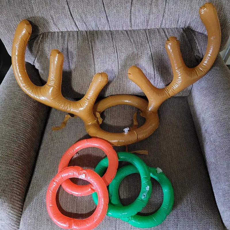 Reindeer Antlers Headband - 1/3/5set Weihnachten Spiel Aufblasbare Rentier Geweih