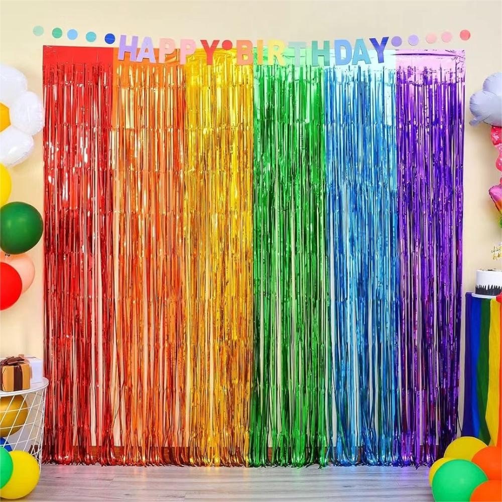 Party-Hintergrund Fransen-Lame – Tinsel Garland Decoration Bewertung und Preis