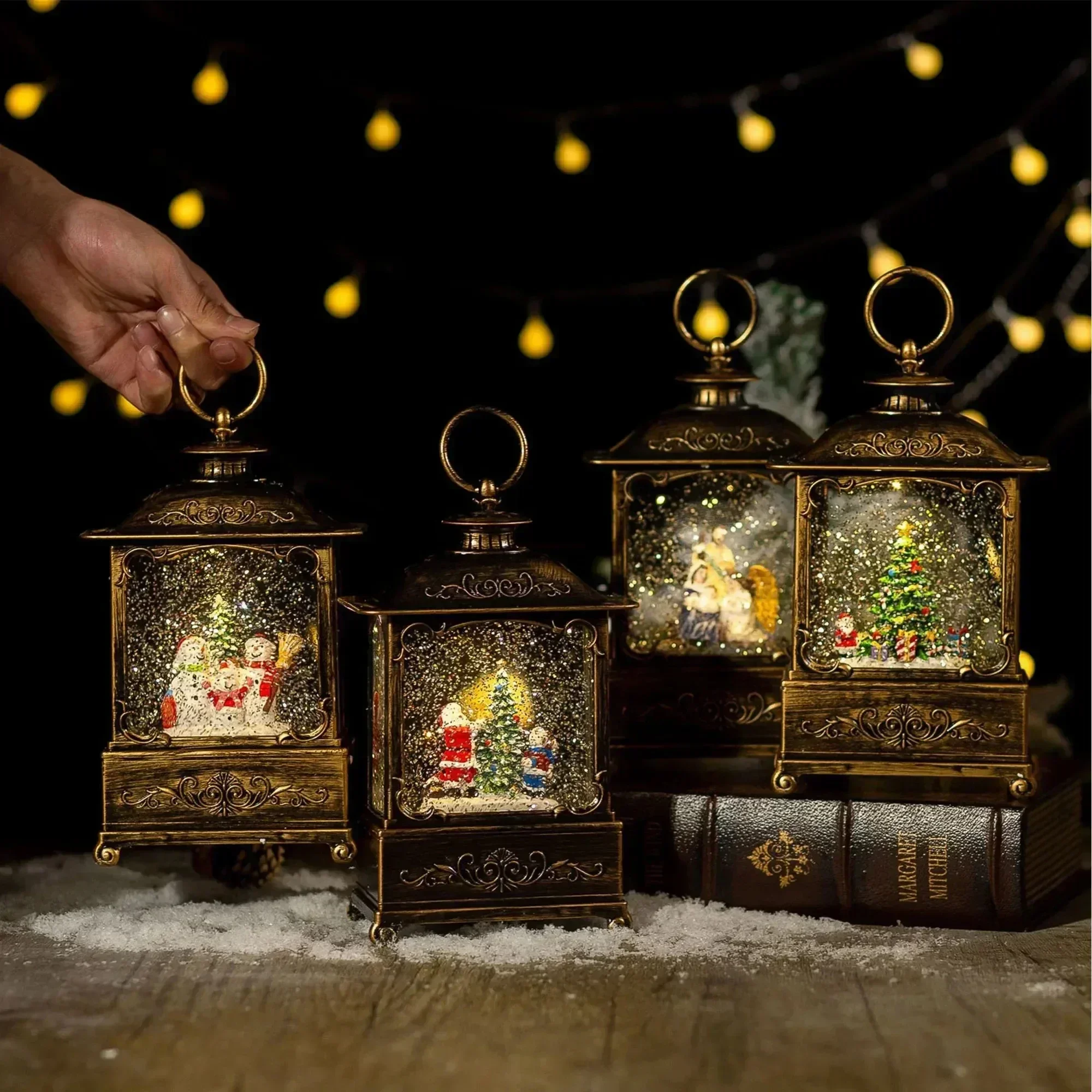 Weihnachts-Schneekugel-Laterne – Snow Globe Musical Bewertung und Preis