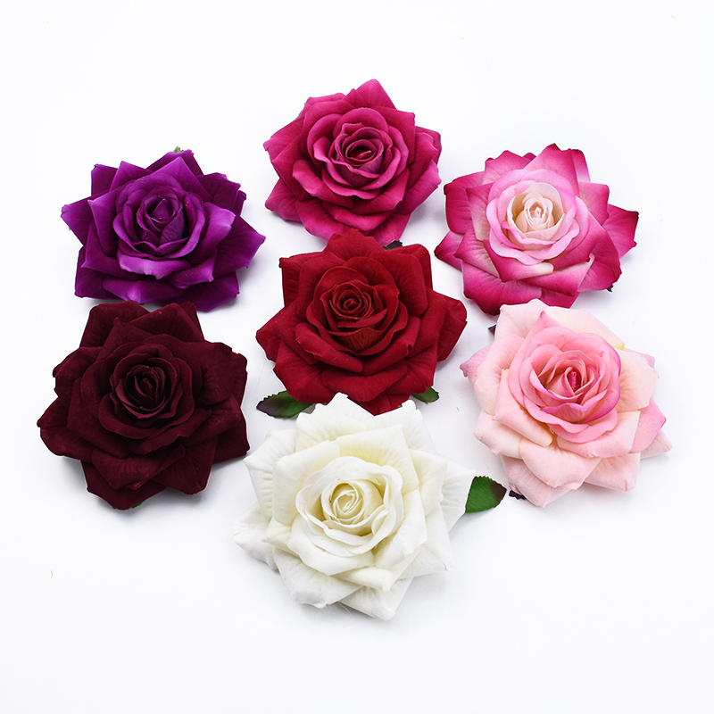50PCS 10CM Große Rosen Künstli – Christmas Wreath Fake Bewertung und Preis
