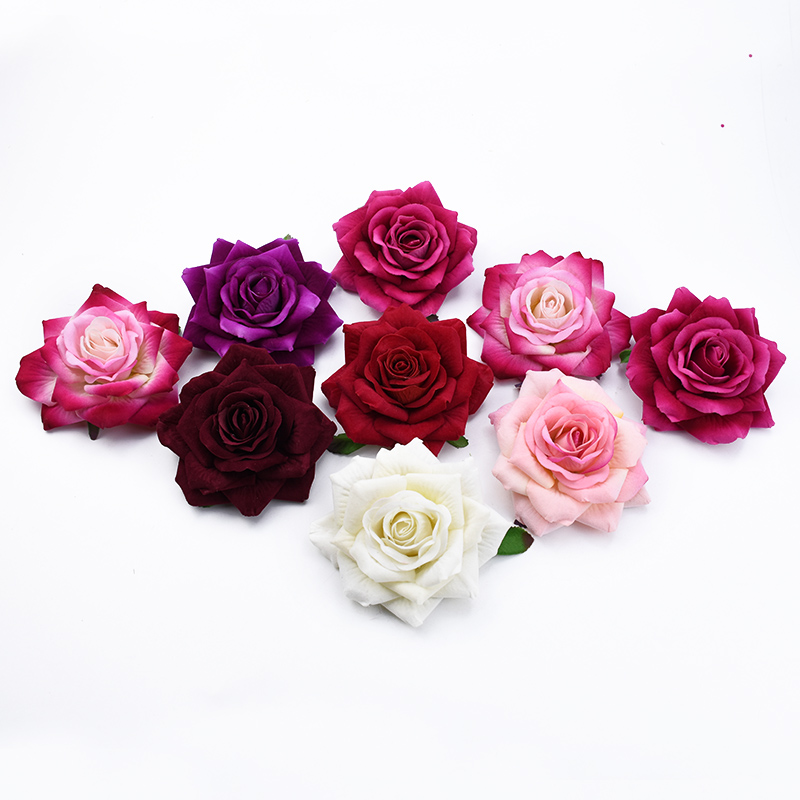 50PCS 10CM Große Rosen Künstli – Christmas Wreath Fake Bewertung und Preis