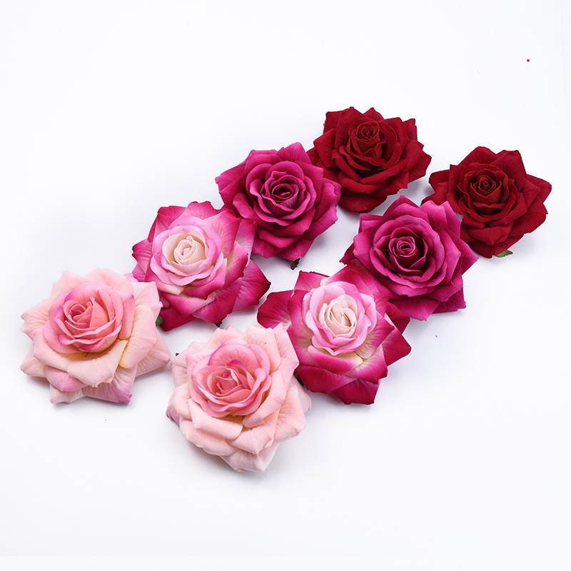 50PCS 10CM Große Rosen Künstli – Christmas Wreath Fake Bewertung und Preis