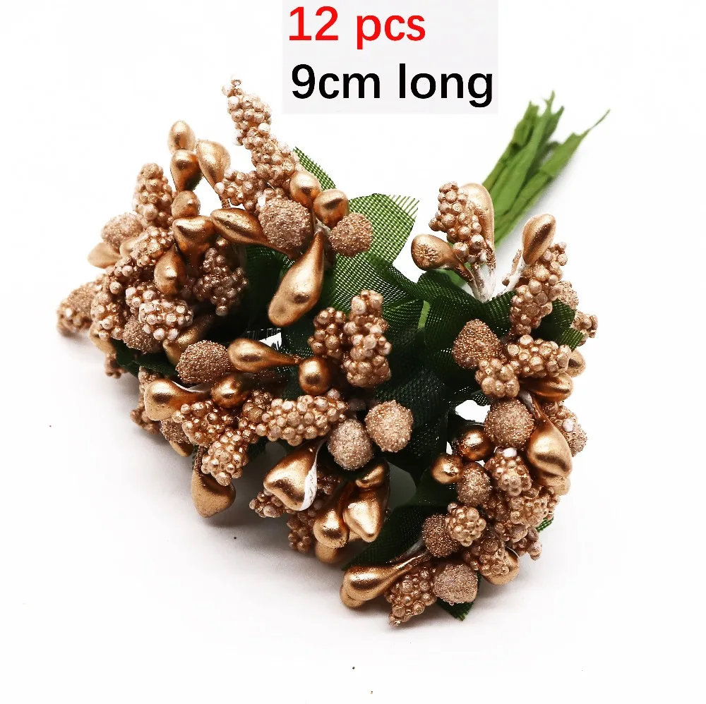 6/10/12/20/24/200 stücke Gold  – Christmas Wreath Fake Bewertung und Preis