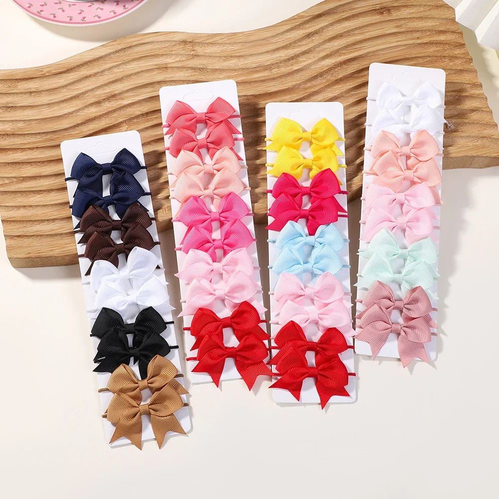 10 Stücke Bögen Elastische Haa – Ribbon Bow Gift Bewertung und Preis