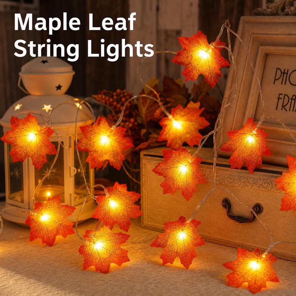 Ahornblatt-Lichterkette LED Ba – Led Fairy String Lights Bewertung und Preis