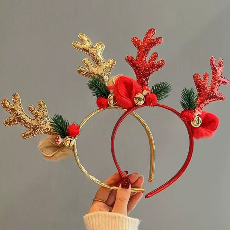 Weihnachts-Glitzer-Hirschgewei – Reindeer Antlers Headband Bewertung und Preis