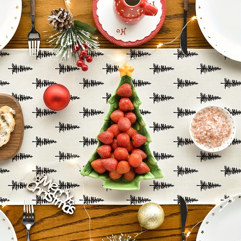 Einfacher Weihnachtsbaum-Tisch – Christmas Table Runner Bewertung und Preis