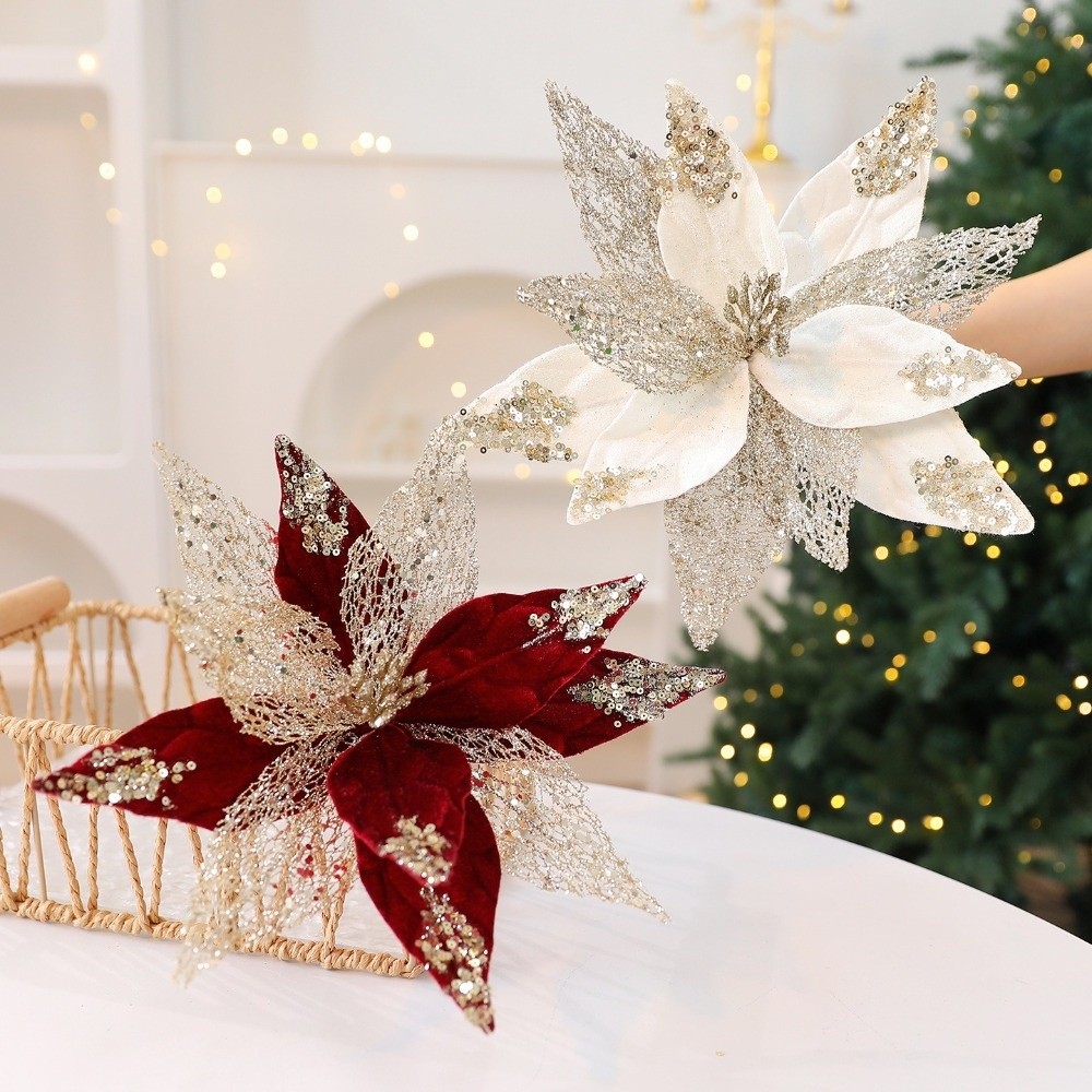 29 cm künstliche Weihnachtsblu – Christmas Wreath Fake Bewertung und Preis