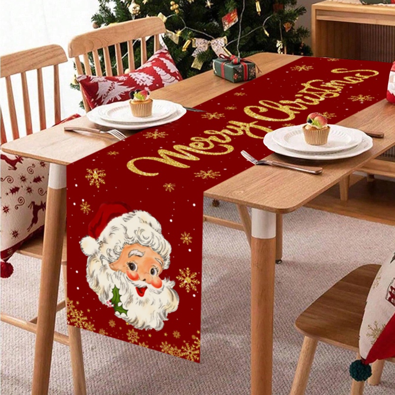 Weihnachtstischläufer Frohe We – Christmas Table Runner Bewertung und Preis