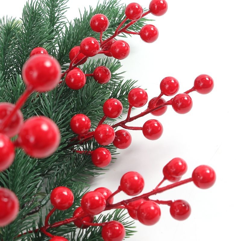 Künstliche rote Beeren Weihnac – Christmas Wreath Fake Bewertung und Preis