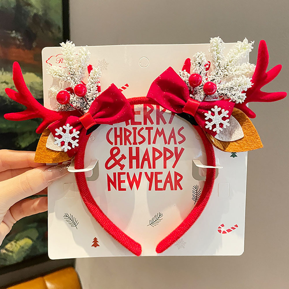 Niedlicher Haarschmuck, Samt-W – Reindeer Antlers Headband Bewertung und Preis